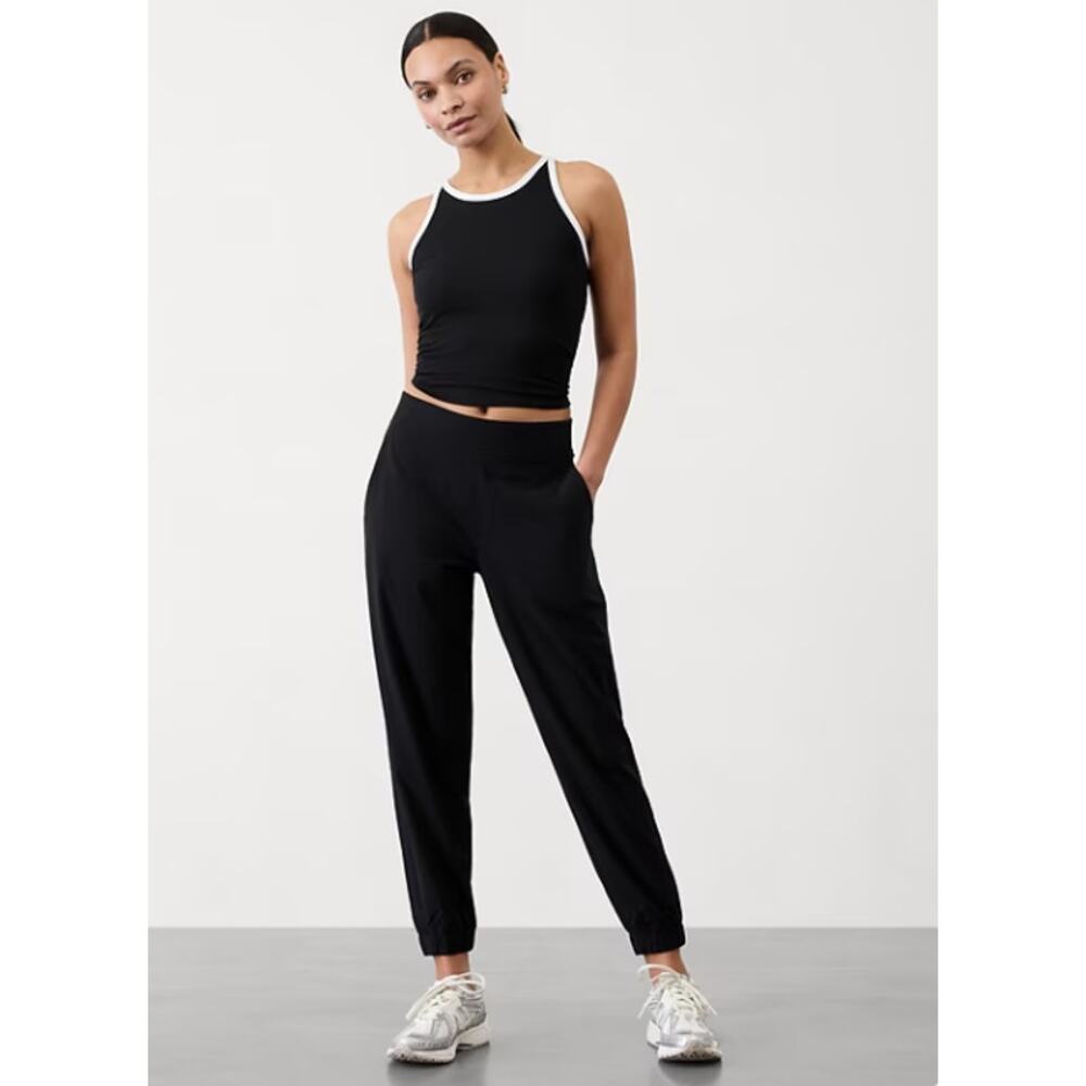 Athleta Brooklyn Jogger Pants Black Size 0 XS